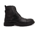 Men's leather half boot - Blac
