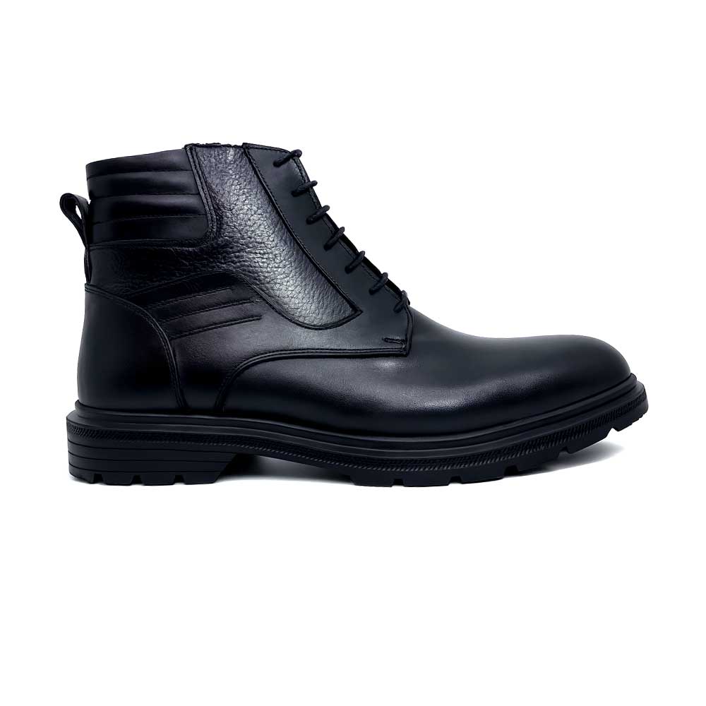 Men's Leather Chukka Boot - Black