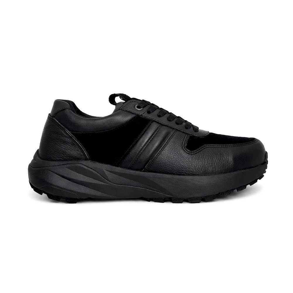 Men's Genuine Leather Shoes - Black