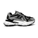 Women's Fashionable Chunky Sole Sneakers - Black