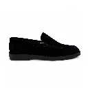 Men's Suede Moccasin - Black