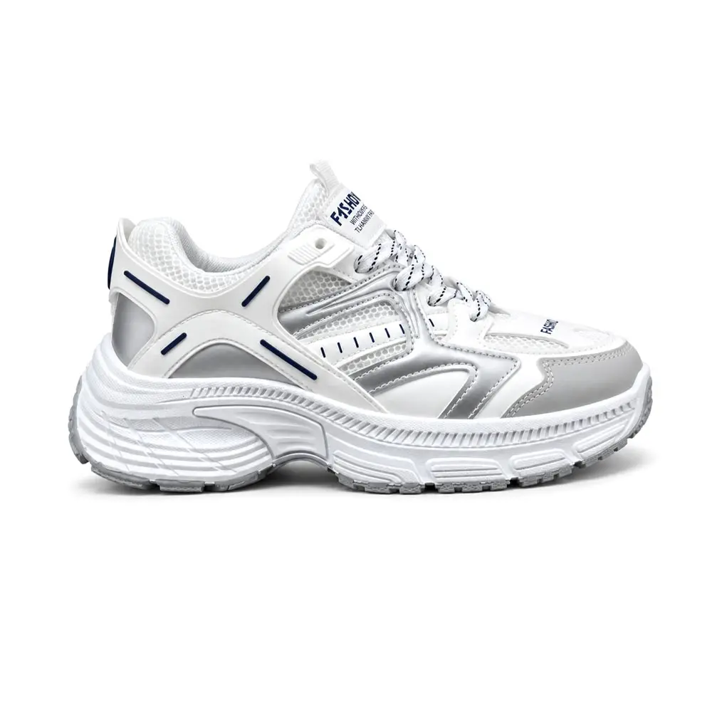 Women's stylish sneakers - White