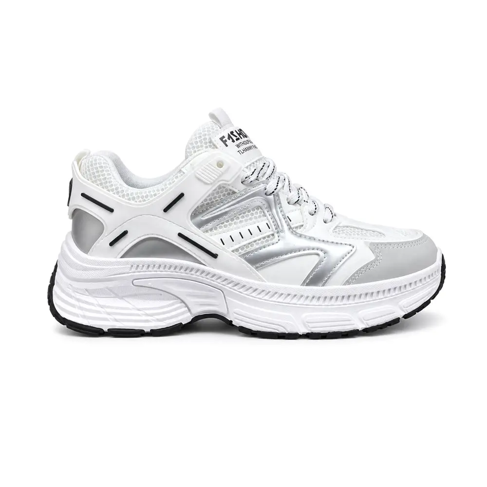 Women's stylish sneakers - White